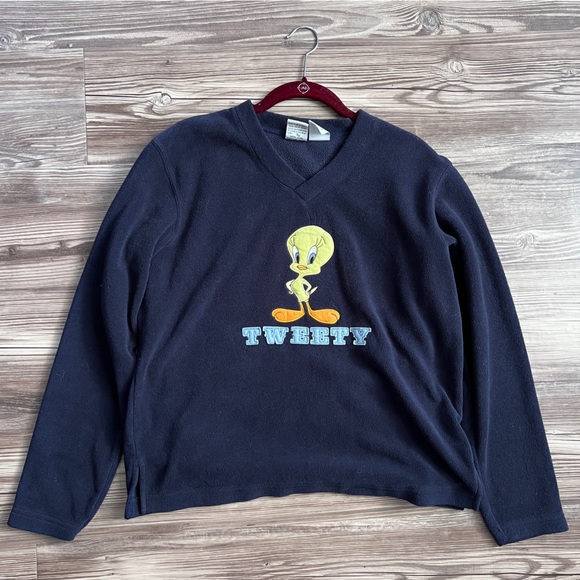 Vintage Tweety Bird Sweatshirt Looney Tunes - Picture 3 of 9